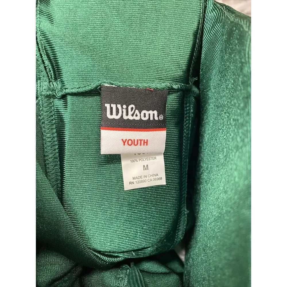 NWT Wilson Youth M Med Medium (26-28) Redi-Play Football Pants w/‎ Green